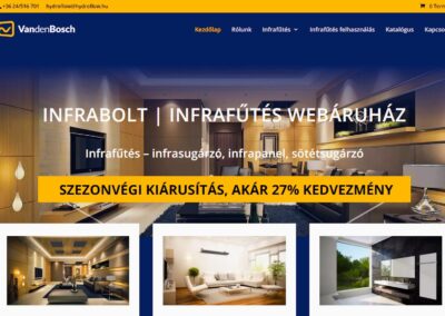 infrabolt.hu webshop